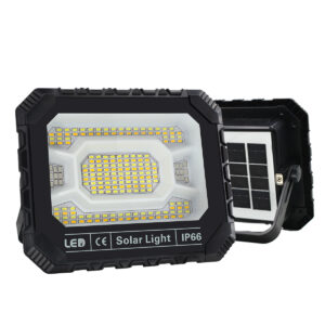 LED投光器 充電式 200w 16800lm 16800mah 201チップ搭載 ソーラー&USB充電対応 マグネット付き